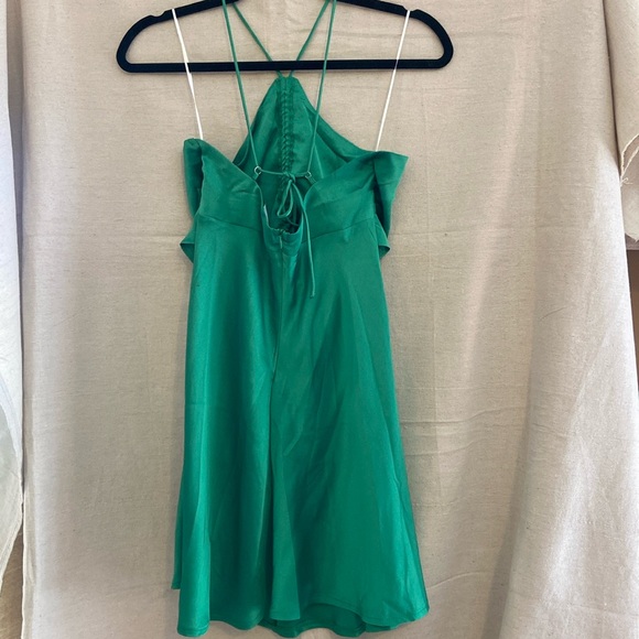 Princess Polly Sacha Mini dress in green - Picture 3 of 4